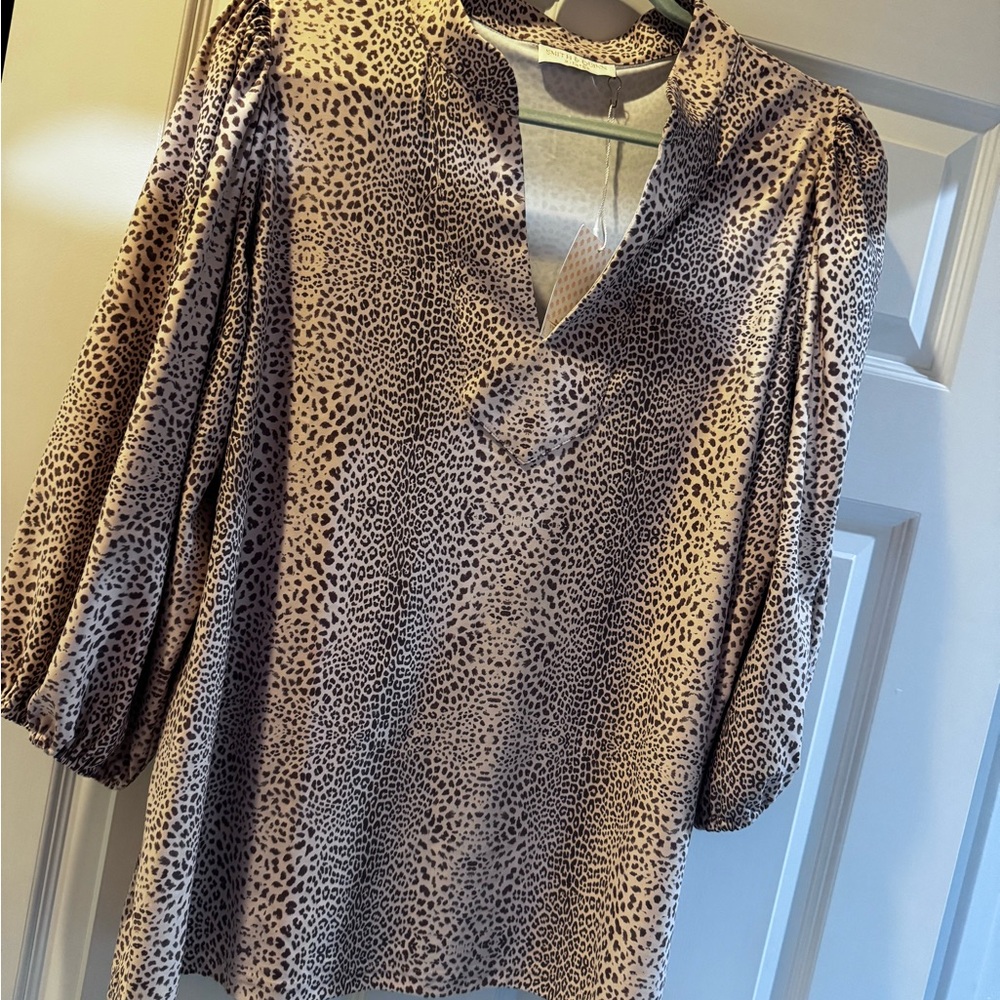 Leopard Print Women's Top